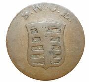 3 Pfennig - Charles August obverse image