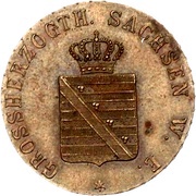 3 Pfennig - Charles Frederick obverse image