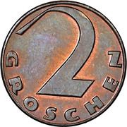 2 Groschen reverse image