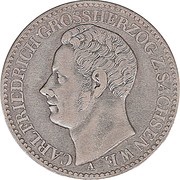 1 Thaler - Charles Frederick obverse image