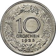 10 Groschen reverse image