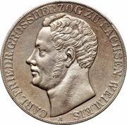 2 Thalers / 3½ Gulden - Charles Frederick obverse image