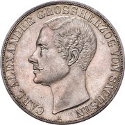 2 Thalers / 3½ Gulden - Charles Alexander obverse image