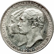 2 Marks - William Ernest Duke's Marriage obverse image