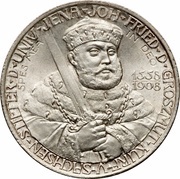 2 Marks - William Ernest Jena University obverse image