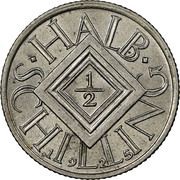 ½ Schilling, Austria, 1924-1926 reverse image