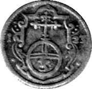 3 Pfennig - John Ernest and his 5 brothers, Germany, 1623 reverse image