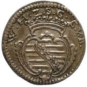 1 Dreier - William Weimar Ducal Palace obverse image