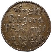 1 Dreier - William Weimar Ducal Palace, Germany, 1651 reverse image