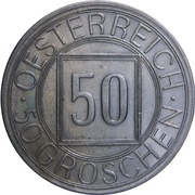 50 Groschen "Nachtschilling" obverse image