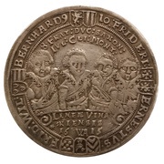 ½ Thaler - John Ernest I and his seven brothers, Germany, 1613-1615 reverse image