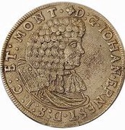 ⅔ Thaler - John Ernest II obverse image
