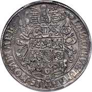 1 Thaler - Frederick William I and John III, Germany, 1574-1578 reverse image