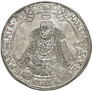1 Thaler - Frederick William and John, Germany, 1582-1585 reverse image