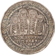 1 Thaler - John Ernest I and his seven brothers obverse image