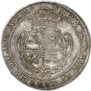 1 Thaler - William and his three brothers, Germany, 1631 reverse image
