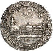 1 Thaler - William Reconstruction of the castle obverse image