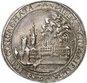 1 Thaler - William Reconstruction of the castle, Germany, 1652 reverse image