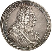 1 Thaler - William Ernest Birthday obverse image