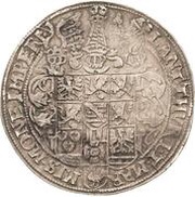 2 Thalers - Frederick William I and John II, Germany, 1587-1592 reverse image
