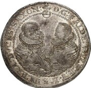 2 Thalers - Frederick William and John obverse image