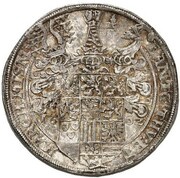 2 Thalers - Frederick William and John, Germany, 1602 reverse image