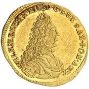 2 Ducats - William Ernest Duke William Ernest’s Birthday and his Pious Foundations obverse image
