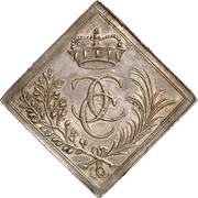 1 Thaler - Christian II Schützenfest-Klippe obverse image