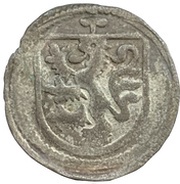 1 Pfennig "Löwenpfennig" - Ernest and Albert obverse image