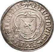 ½ Schwertgroschen - Ernest, Albert and William III obverse image