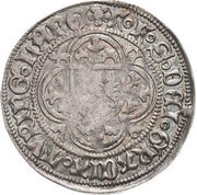1 Schildgroschen - Frederick II, Frederick IV and Sigismund obverse image