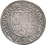 1 Schildgroschen - Frederick II, Frederick IV and Sigismund, Germany, 1428-1436 reverse image