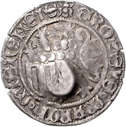 1 Schildgroschen - Frederick II Freiberg, Germany, 1441-1442 reverse image
