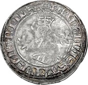 1 Horngroschen - Ernest, Albert and William III Colditz obverse image