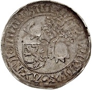 1 Horngroschen - Ernest, William III, and Albert Leipzig obverse image
