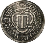 1 Groschen "Spitzgroschen" - Ernest, Albert and William III, Germany, 1478 reverse image