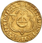 1 Goldgulden - Frederick II, Germany, 1455-1461 reverse image