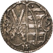 1 Heller - Christian II, John George I and August obverse image