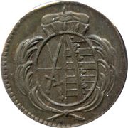 1 Heller - Frederick August III obverse image