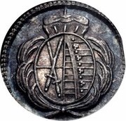 1 Heller - Frederick August III Pattern obverse image
