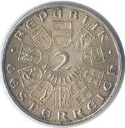 2 Schillings Joseph Haydn obverse image