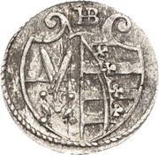 1 Pfennig - August I obverse image