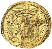 1 Pfennig - Frederick August I Gold pattern strike obverse image