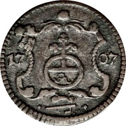 1 Pfennig - Frederick August I, Germany, 1698-1733 reverse image