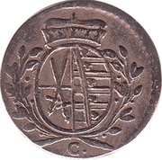 1 Pfennig - Frederick August III obverse image