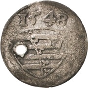 1 Dreier - Moritz, Germany, 1547-1549 reverse image