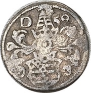 1 Dreier - August I, Germany, 1556-1559 reverse image