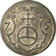 1 Dreier - August I, Germany, 1575-1586 reverse image