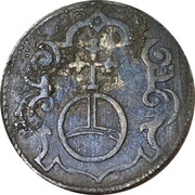 1 Dreier - Christian I, Germany, 1586-1591 reverse image