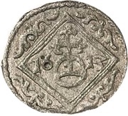 1 Dreier - John George I and August, Germany, 1612-1613 reverse image
